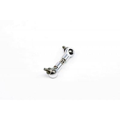 Baja ALLOY  Steering Servo Linkage with Ball post Silver 95243